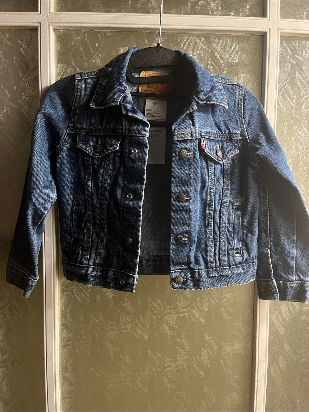 Levi's Kids Dark Blue Denim Jacket